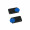 Chiphalter mit 1€-Chip "Beta", blau, schwarz