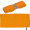Mikrofaser Handtuch mit Gummiband HUGH, orange