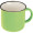 Nostalgietasse aus Keramik, 350ml RAYMOND, grün