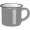 Espressotasse, 60ml TILL, grau