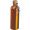 Edelstahltrinkflasche mit Karabiner, 750ml RUTH, orange