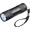 COB Taschenlampe aus Aluminium, schwarz