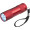 COB Taschenlampe aus Aluminium, rot