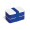 BOCUSE. Lunchbox. Frischhaltebox aus PP und PS 680ml, blau