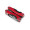 DUNITO. Multifunktionswerkzeug aus Edelstahl und Aluminium, rot