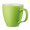 PANTHONY MAT. Becher aus Hydroglasur-Porzellan mit 450 ml Fassungsvermögen, limette