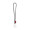 WATFORD. SET Lanyard Tube Long (Ø 7 mm) mit 9 mm Auslösekarabiner, Ø 7 mm Sicherheitsverschluss und 91 x 68 mm starrem Ausweis-/Kartenhalter, 300 - schwarz