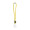 WATFORD. SET Lanyard Tube Long (Ø 7 mm) mit 9 mm Auslösekarabiner, Ø 7 mm Sicherheitsverschluss und 91 x 68 mm starrem Ausweis-/Kartenhalter, 310 - gelb