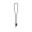 MANSFIELD. SET Lanyard NAUTIC Long (Ø 7 mm) mit 9 mm Schnappkarabiner und Ø 7 mm Sicherheitsverschluss, schwarz