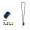 MANSFIELD. SET Lanyard NAUTIC Long (Ø 7 mm) mit 9 mm Schnappkarabiner und Ø 7 mm Sicherheitsverschluss, orange hexachrome