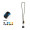 STAFFORD. SET Lanyard NAUTIC Long (Ø 7 mm) mit 9 mm Schnappkarabiner und Handyhalterung, gelb hexachrome