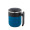 MALDINI. Reisebecher mit Innenwand aus Edelstahl und matter Oberfläche, 400 mL, blau