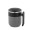 MALDINI. Reisebecher mit Innenwand aus Edelstahl und matter Oberfläche, 400 mL, grau