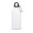 LANDSCAPE S. Aluminium-Sportflasche mit Karabiner 400 ml, weiß