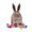 3D Präsent "Häschen" Ostern, Klett Schokoladen-Eier