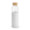 DAKAR. Flasche aus Bambus und Borosilikatglas 600 ml, weiß