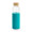 DAKAR. Flasche aus Bambus und Borosilikatglas 600 ml, hellblau