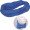 Bandana Loop Schal, blau