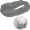 Bandana Loop Schal, grau