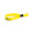 SECCUR. Veranstaltungsarmband aus Satin, gelb