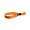 SECCUR. Veranstaltungsarmband aus Satin, orange