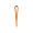 LEEDS. Lanyard aus Polyester mit Sicherheitsverschluss, orange