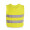 MIKE. Kinder Reflektorweste aus 100% Polyester, gelb