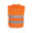 MIKE. Kinder Reflektorweste aus 100% Polyester, orange