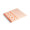 MALEK. Multifunktions- und Badetuch (350g/m²) aus Baumwolle (85%) sowie recycelter Baumwolle (15%), leicht und widerstandsfähig, orange