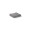 BARDEM S. Handtuch (350 g/m²) aus Baumwolle (82%) und recycelter Baumwolle (18%), grau