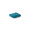 BARDEM S. Handtuch (350 g/m²) aus Baumwolle (82%) und recycelter Baumwolle (18%), hellblau