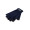 BURROW. Handschuhe aus recyceltem Polyester (100% rPET), mit Tastspitzen, dunkelblau