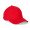 NATHAN. Kappe aus 100 % Baumwolle (260 g/m²) mit 6 Paneelen, rot