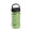 ARTX PLUS. Sporthandtuch aus Polyamid und Polyester mit Flasche (440 mL) aus PP und PET und einem integrierten Karabinerhaken am Deckel, hellgrün