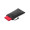 BERNAL. Sporthandtuch aus recyceltem Polyester (100% rPET) dient zur Erfrischung mit Vliesstoffbeutel, rot