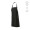 "Rubens Apron" Schürze aus recycelter Baumwolle (180 g/m²), schwarz