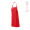 "Rubens Apron" Schürze aus recycelter Baumwolle (180 g/m²), rot