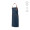 "Goya Apron" Schürze aus recycelter Baumwolle (300 g/m²) mit rPU-Details, marineblau