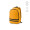 "Sydney Backpack" 18L Rucksack aus rPET mit reflektierenden Streifen für Laptops bis 17", dunkelgelb