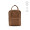 "Stockholm Backpack" 18L Rucksack aus recycelter Baumwolle (450 g/m²) mit rPET-Tragegriffen, braun