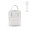 Stockholm 18L Rucksack aus recyceltes Baumwolle 450gsm. rPET-Tragegriffe, weiß