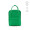 "Stockholm Backpack" 18L Rucksack aus recycelter Baumwolle (450 g/m²) mit rPET-Tragegriffen, grün