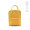 "Stockholm Backpack" 18L Rucksack aus recycelter Baumwolle (450 g/m²) mit rPET-Tragegriffen, dunkelgelb