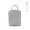 Stockholm 18L Rucksack aus recyceltes Baumwolle 450gsm. rPET-Tragegriffe, hellgrau