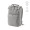 "Warsaw Backpack" 20L Rucksack aus rPET mit Roll-Top- und Schnallenverschluss, hellgrau