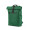 "Rome" 12 l Rucksack aus recyceltem PET mit Rolltop-Design und Klettverschluss, grün