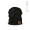 "Marley Beanie" Mütze aus rPET mit personalisierbarem Aufnäher, schwarz