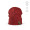 "Marley Beanie" Mütze aus rPET mit personalisierbarem Aufnäher, burgund