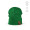 "Marley Beanie" Mütze aus rPET mit personalisierbarem Aufnäher, dunkelgrün