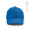 "Darrell" Kappe aus recycelter Baumwolle (280 g/m²) mit Metall-Schnallenverschluss, blau
